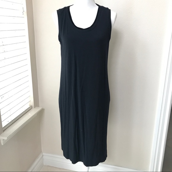 J Jill Black Velvet SET Tank Dress & Velvet Jacket Topper - Picture 4 of 8